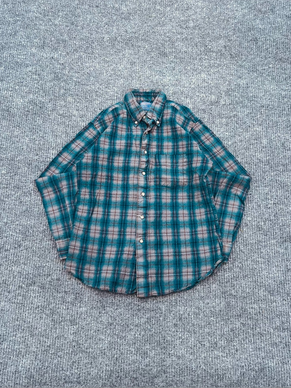 Vintage Pendleton Wool Button Down Shirt